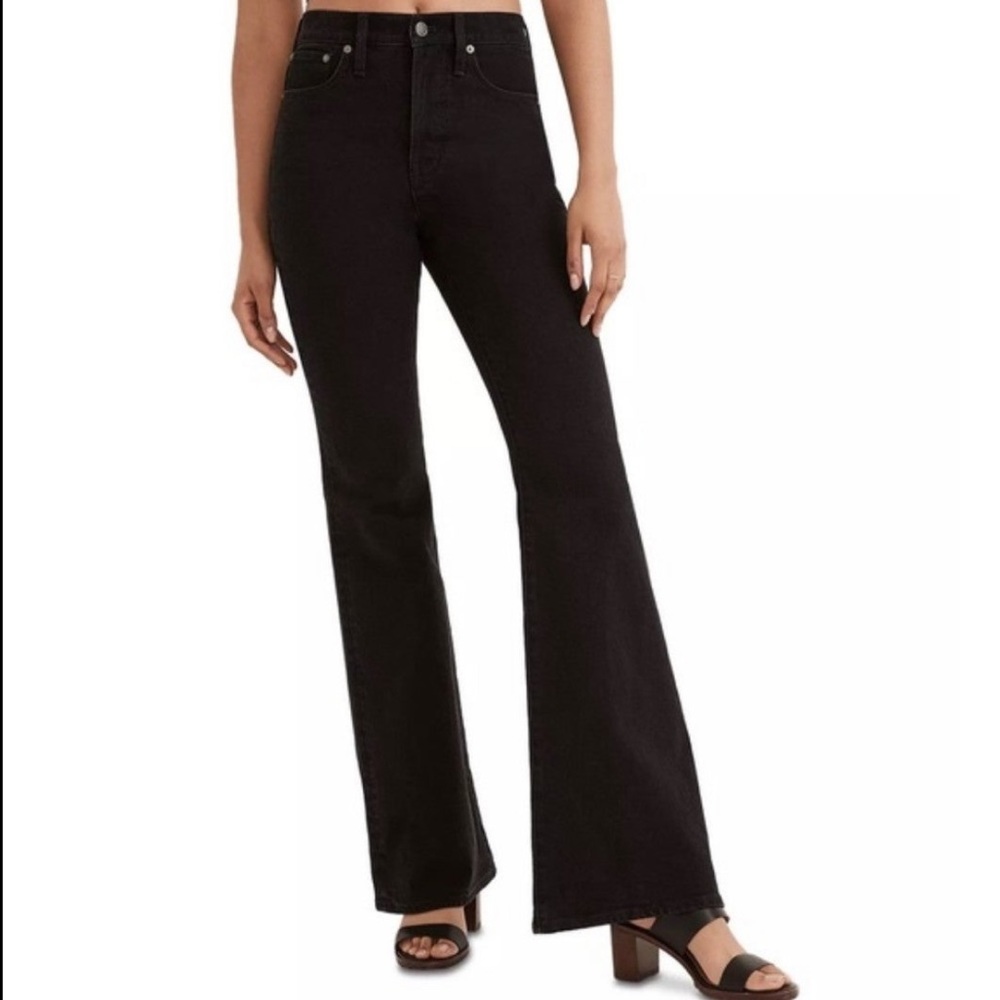 Madewell Flea Market Flare Jeans Black